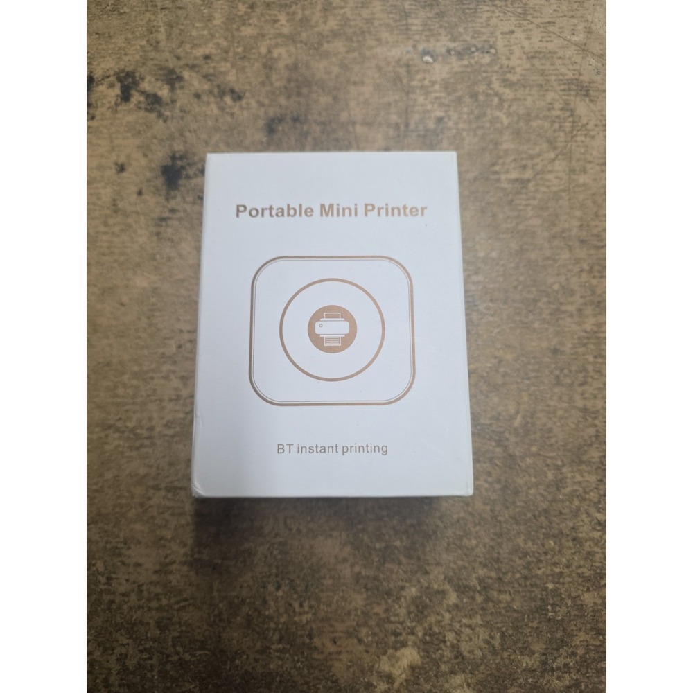 Portable Mini Bluetooth Thermal Printer Pocket Label Photo iOS Android